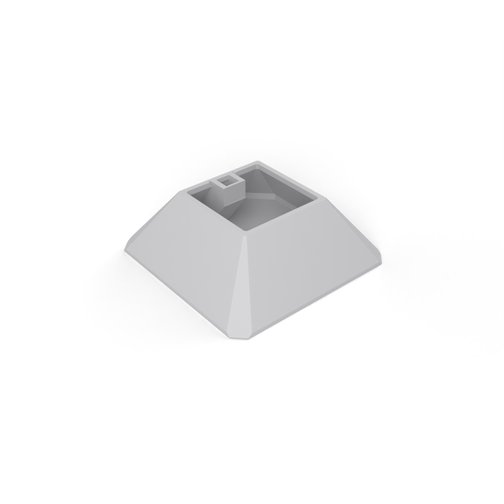 low poly planter plain
